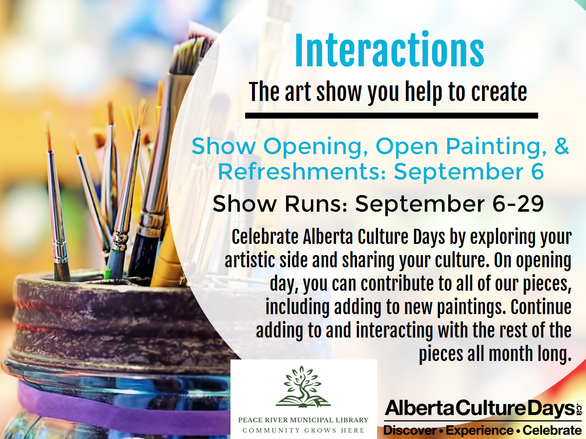 Interactions - September 6 to 29 Interactions - September 6 to 29