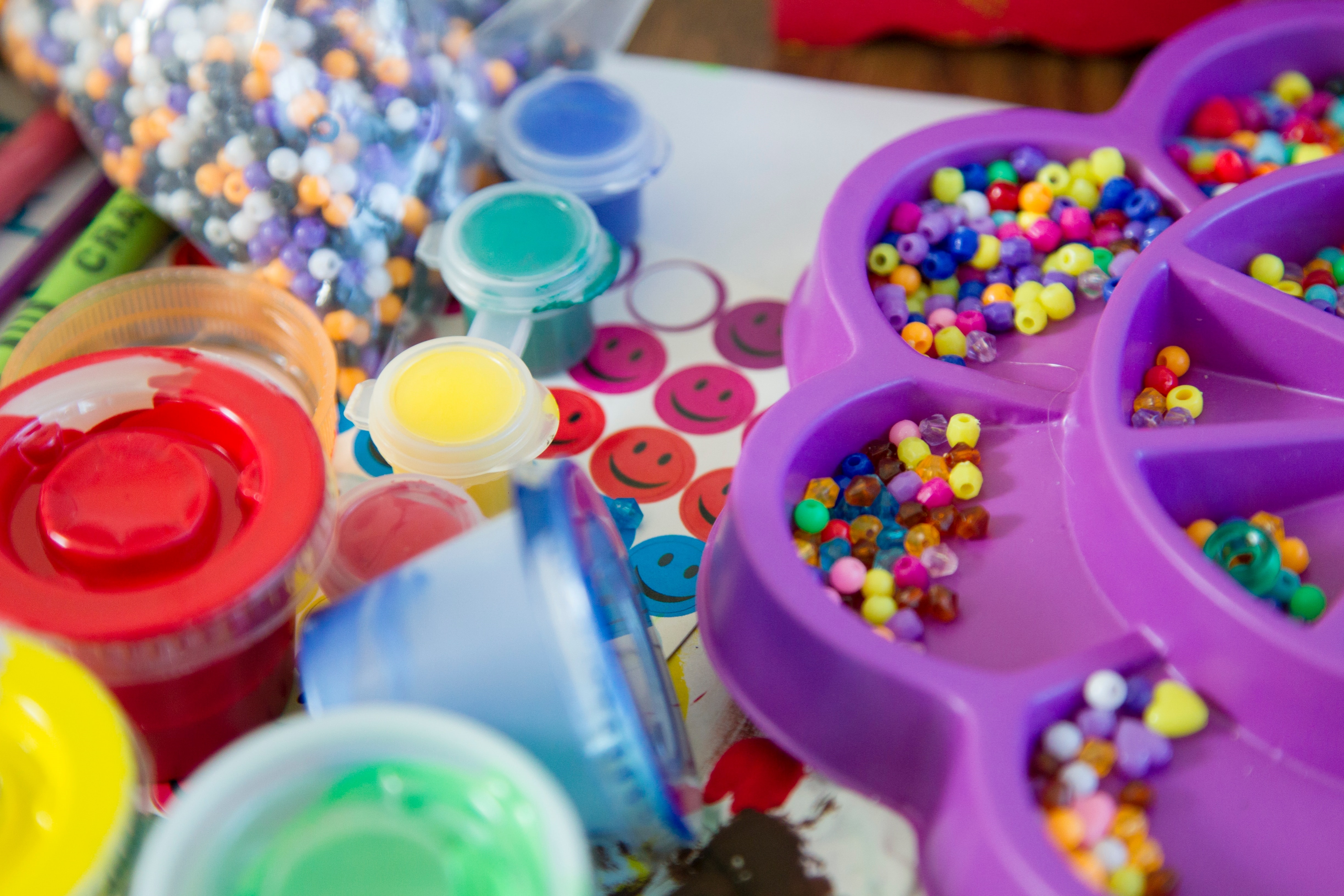 Art Supplies Background