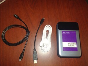 portable battery pack and cords portable battery pack and cords