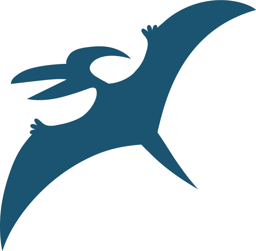 Icons - Pterodactyl 1 - Navy Blue