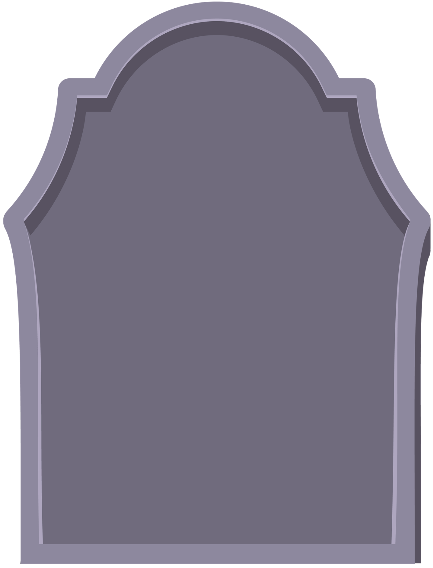 Icons - Gravestone - Gray