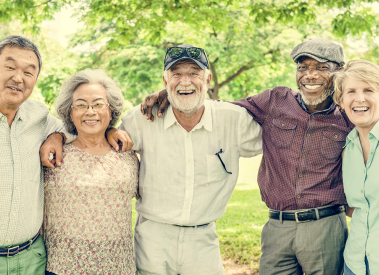 Image of smiling older adults