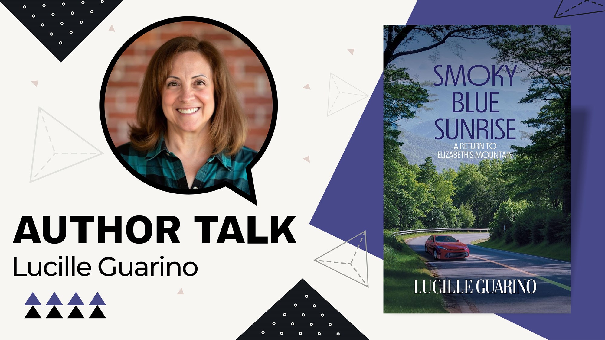 Author Talk: Lucille Guarino: Smokey Blue Sunrise