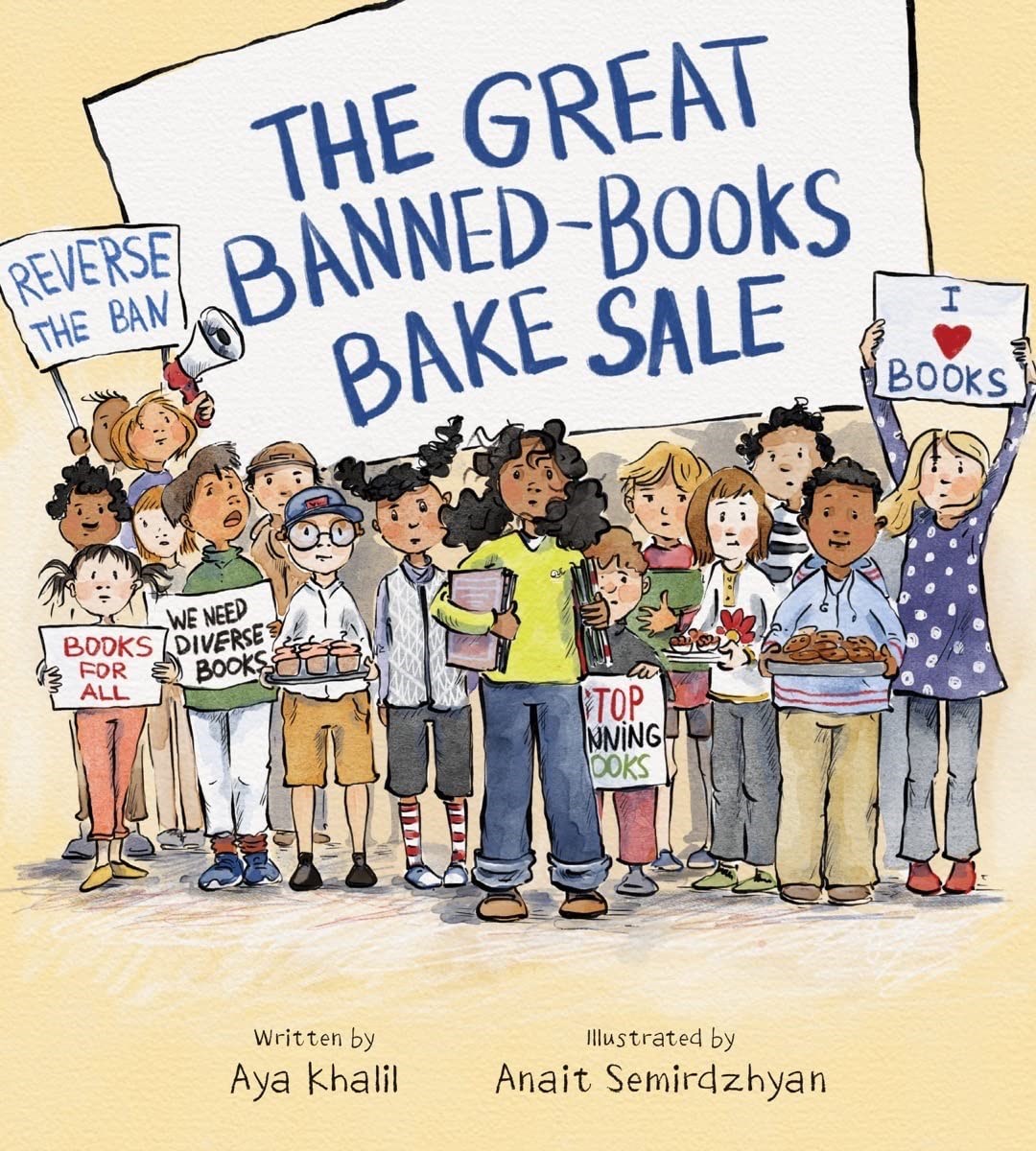 The Great Banned Book Bake Sale by Aya Khalil
