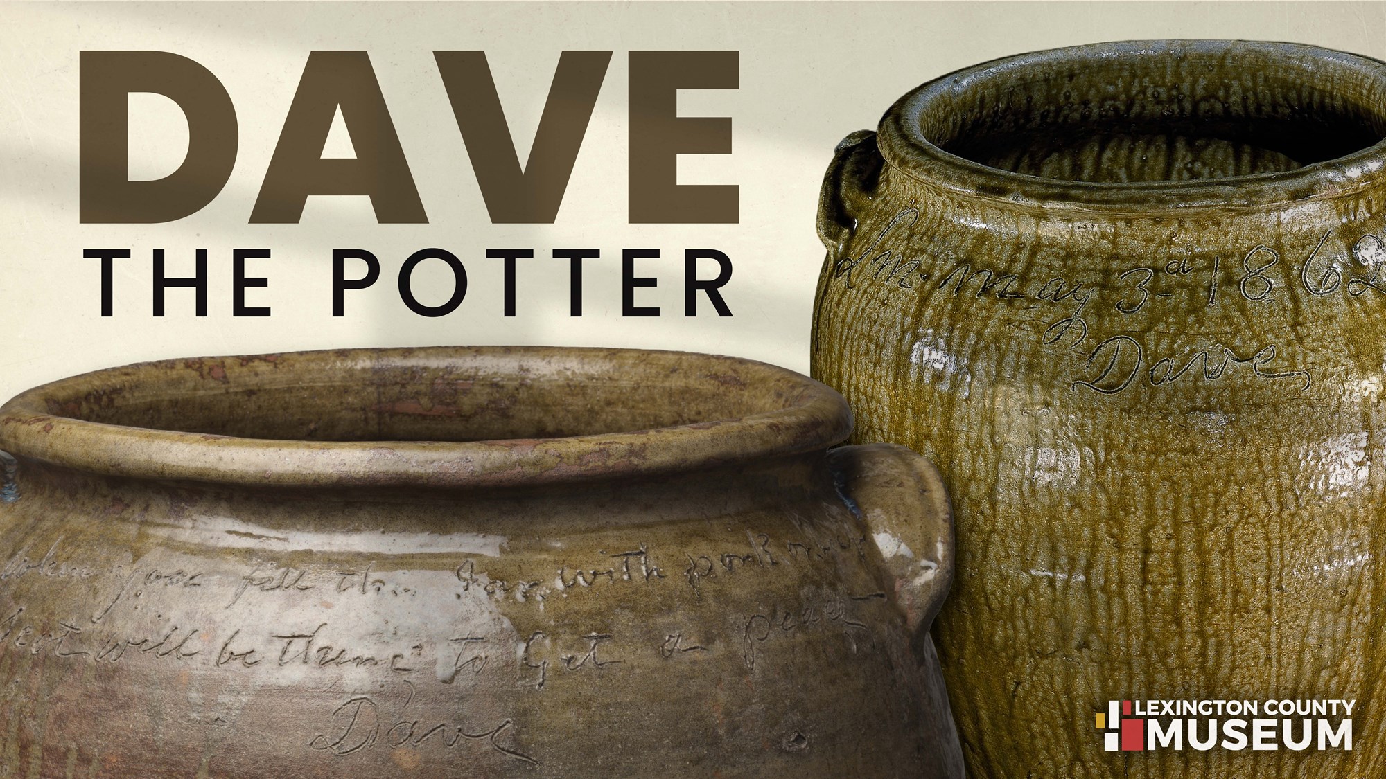 Dave the Potter with Lexington County Museum