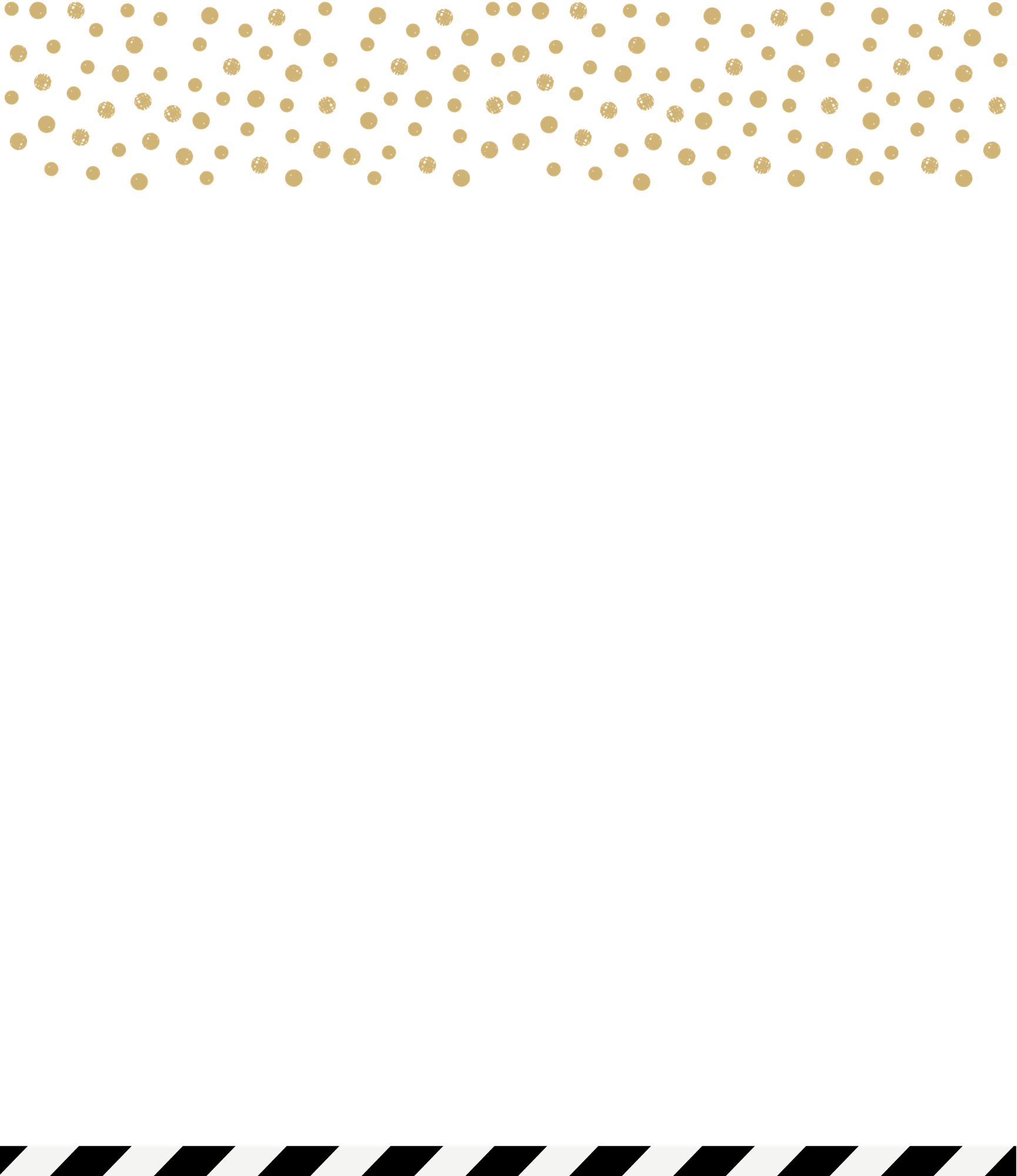 Backgrounds - Gold Dots and Black White Stripes