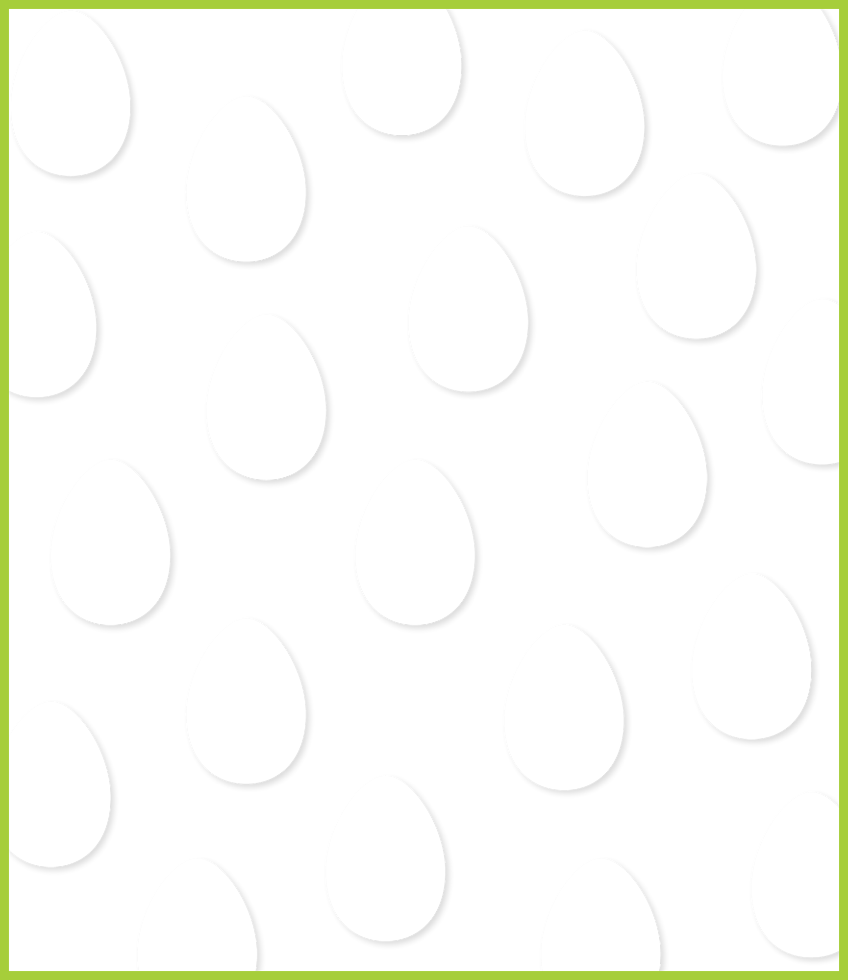 Background - Big Eggs - White