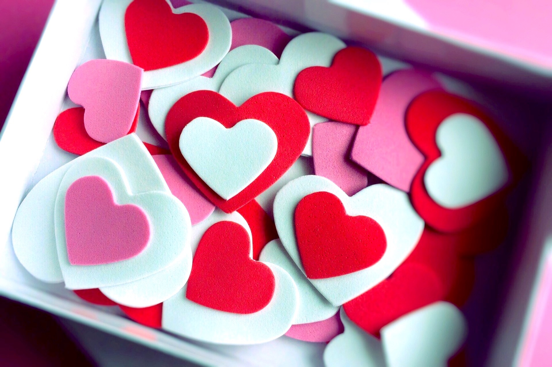 Hearts Crafts Kids Valentines Day Cut Outs Stickers