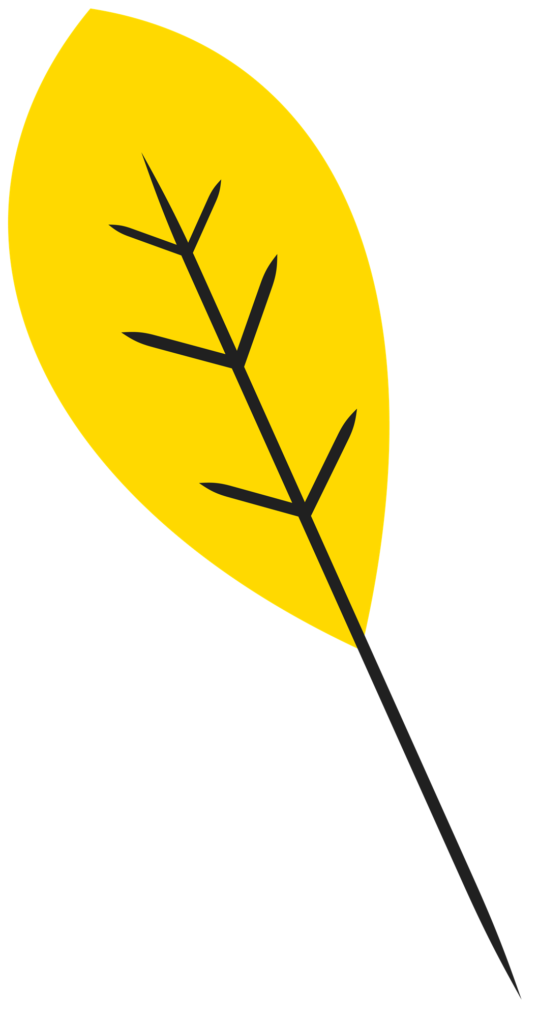 Icons - Leaf - Yellow 2