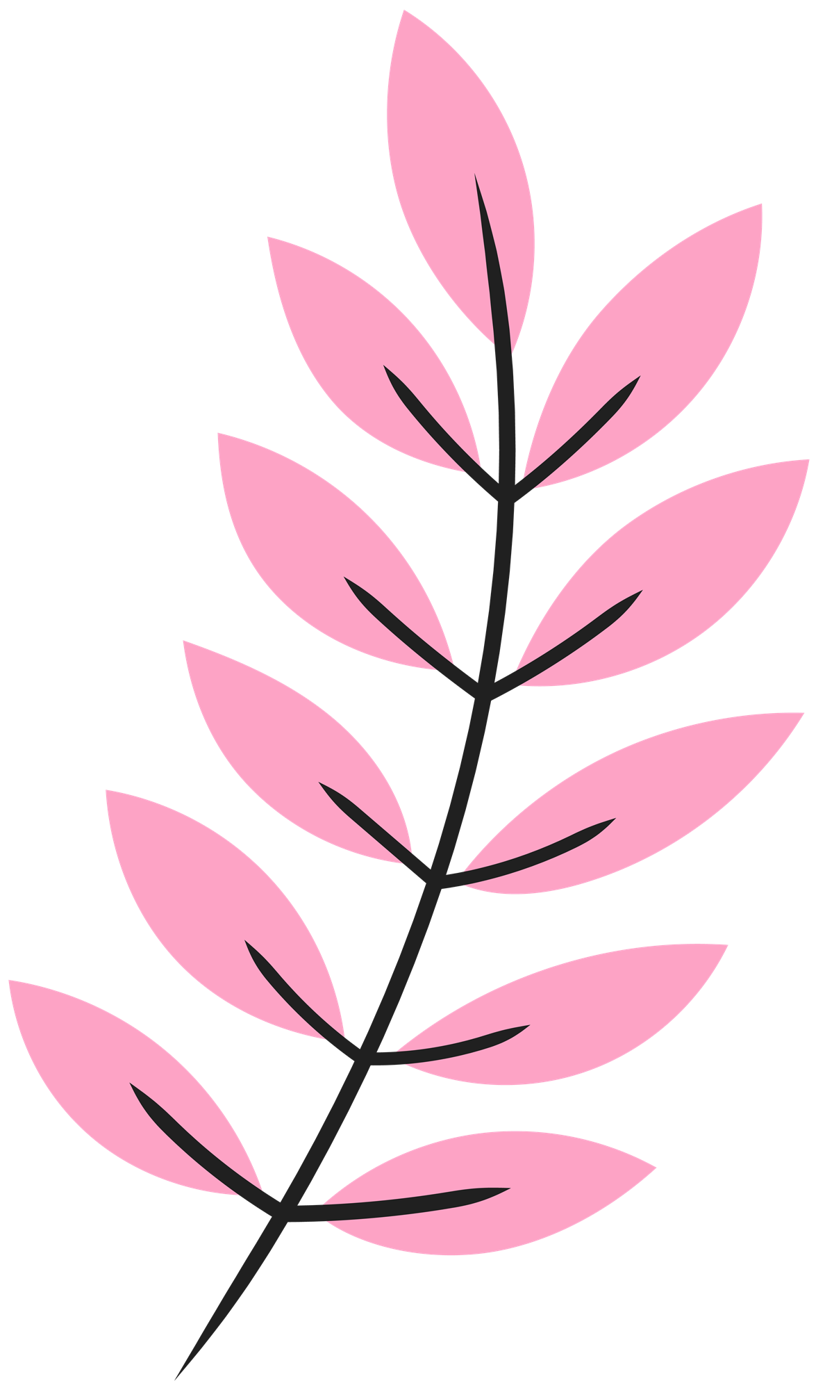 Icons - Leaf - Pink