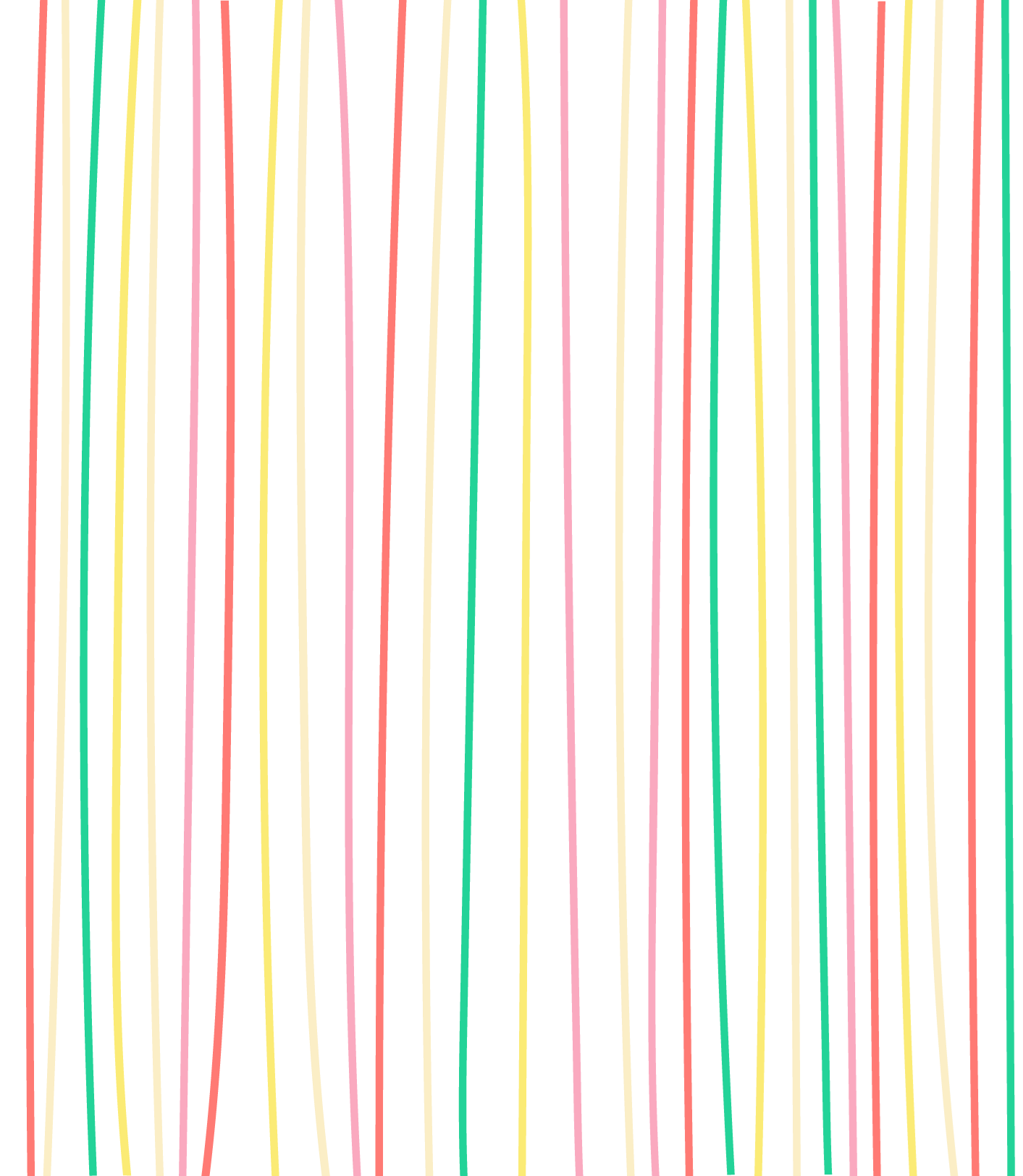 Bright Multi Colored Lines