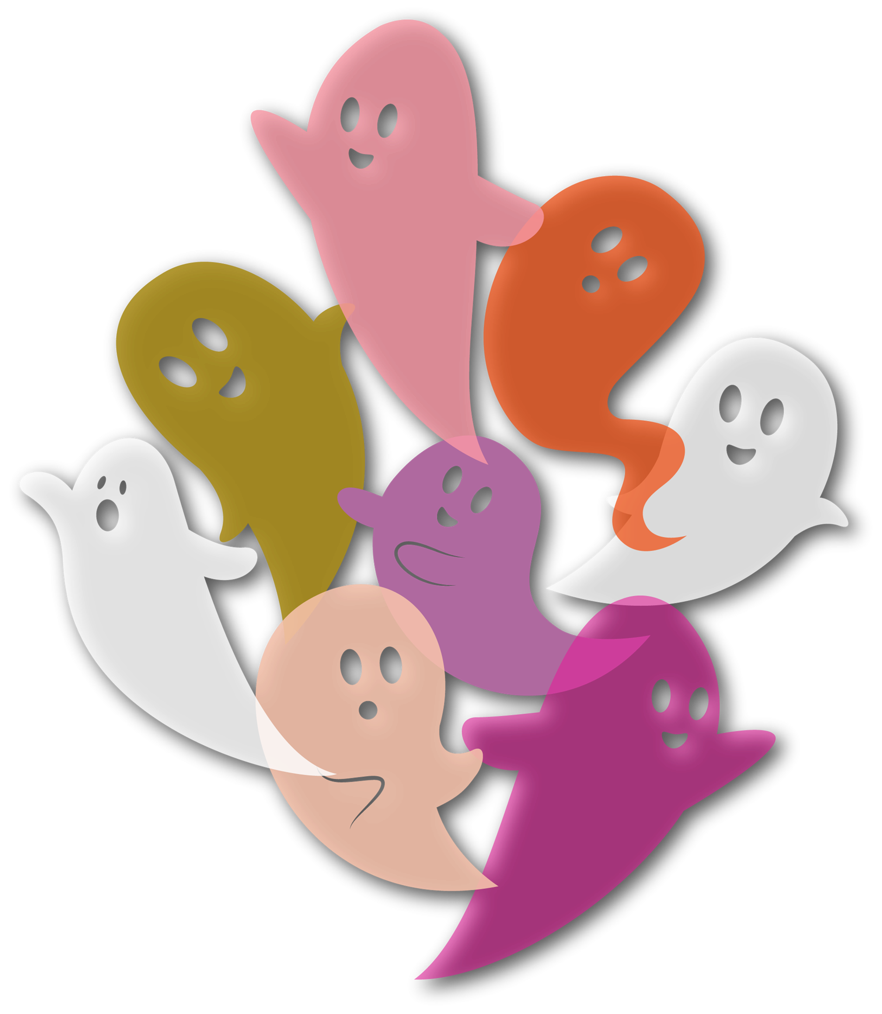 Icons - Flying Ghosts - Multi