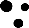 Icons - Dots Drawing - Black