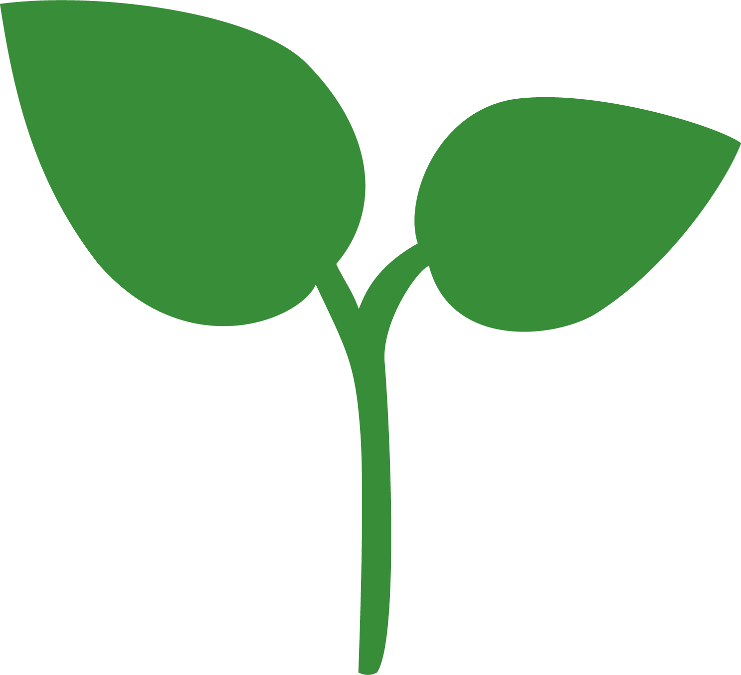 Icons - Seedling Leaf - Green