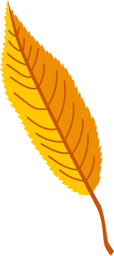 Small Yellow Leaf with Shadow