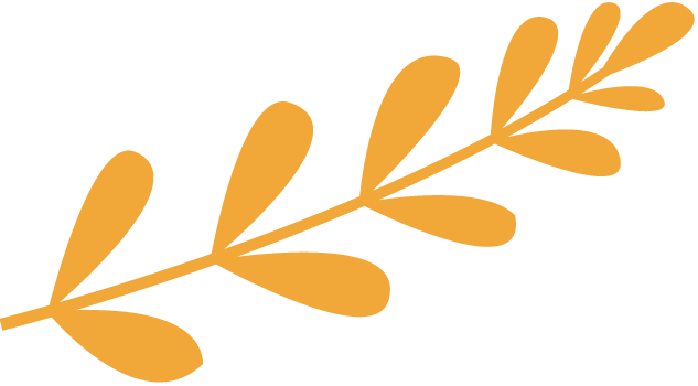 Icons - Leaves on Branch - Yellow