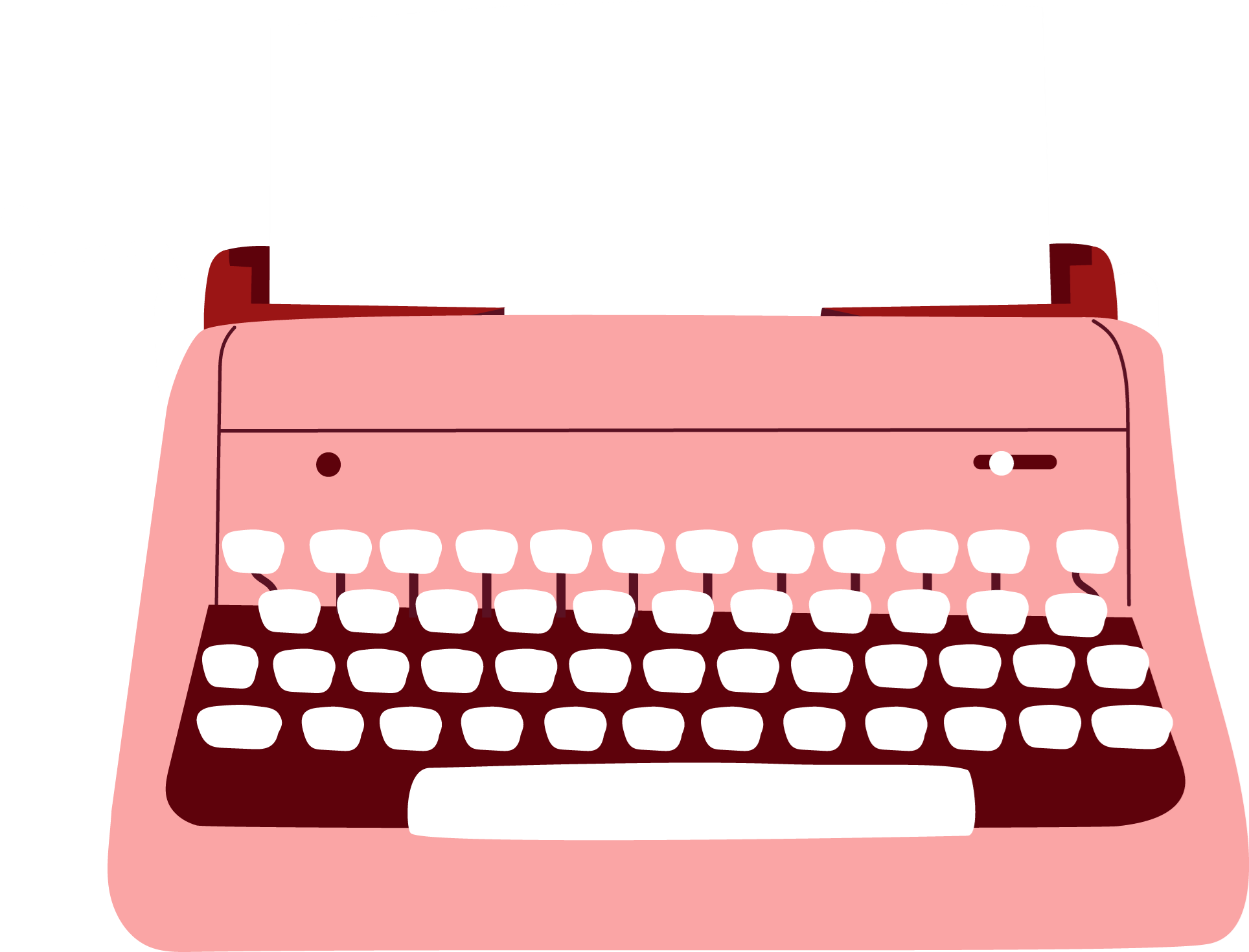 Icons - Typewriter - Pink