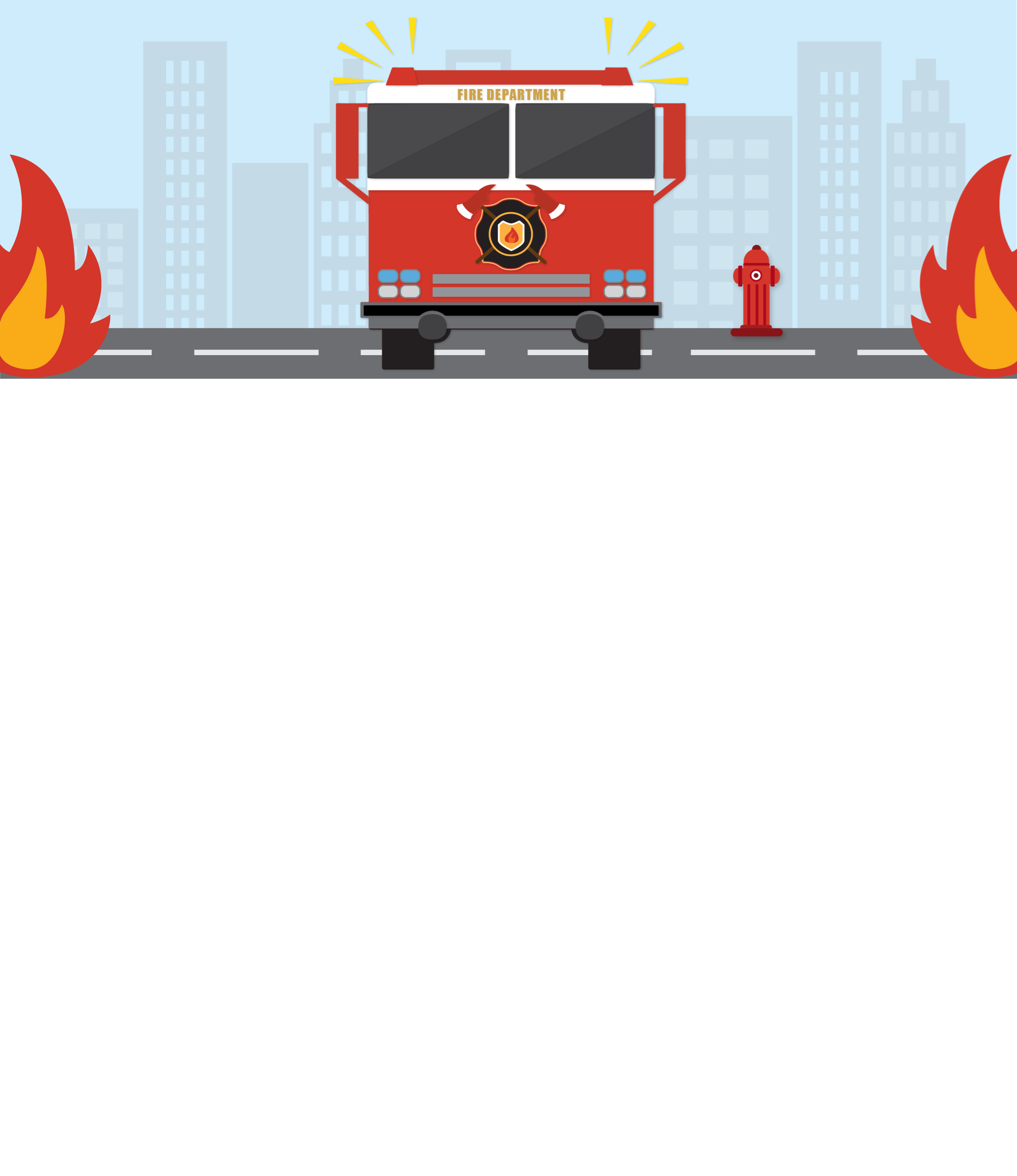 Backgrounds - Fire Truck Header