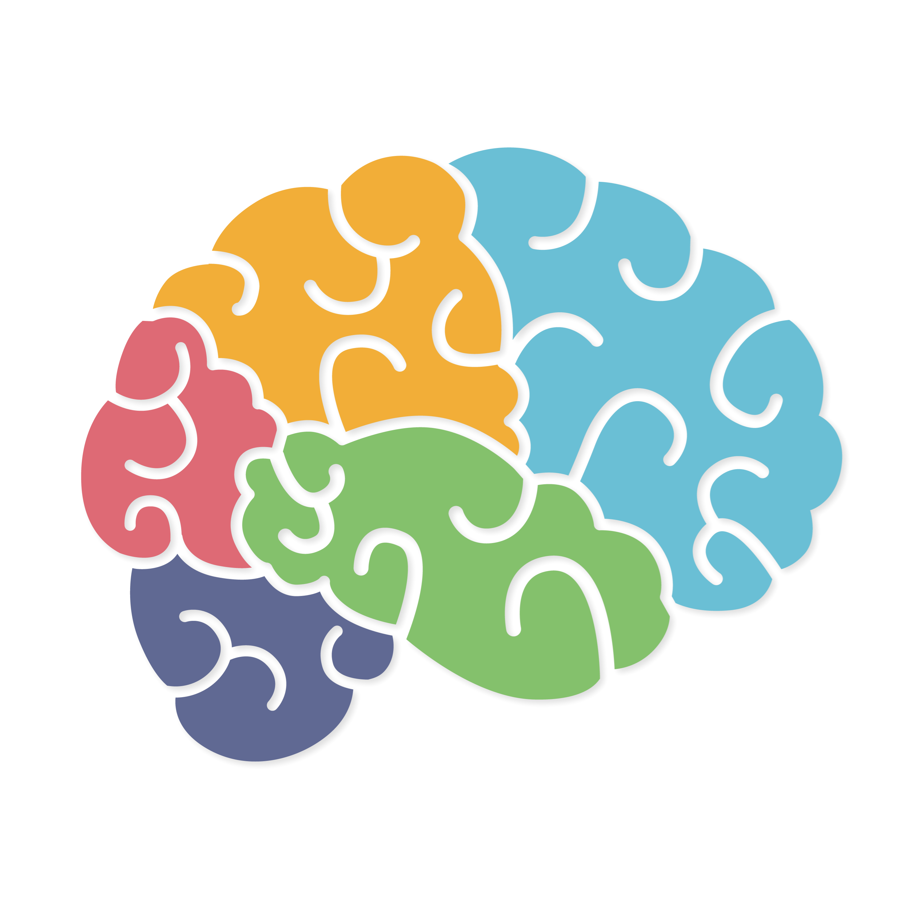 icons - mental health awareness month - Brain