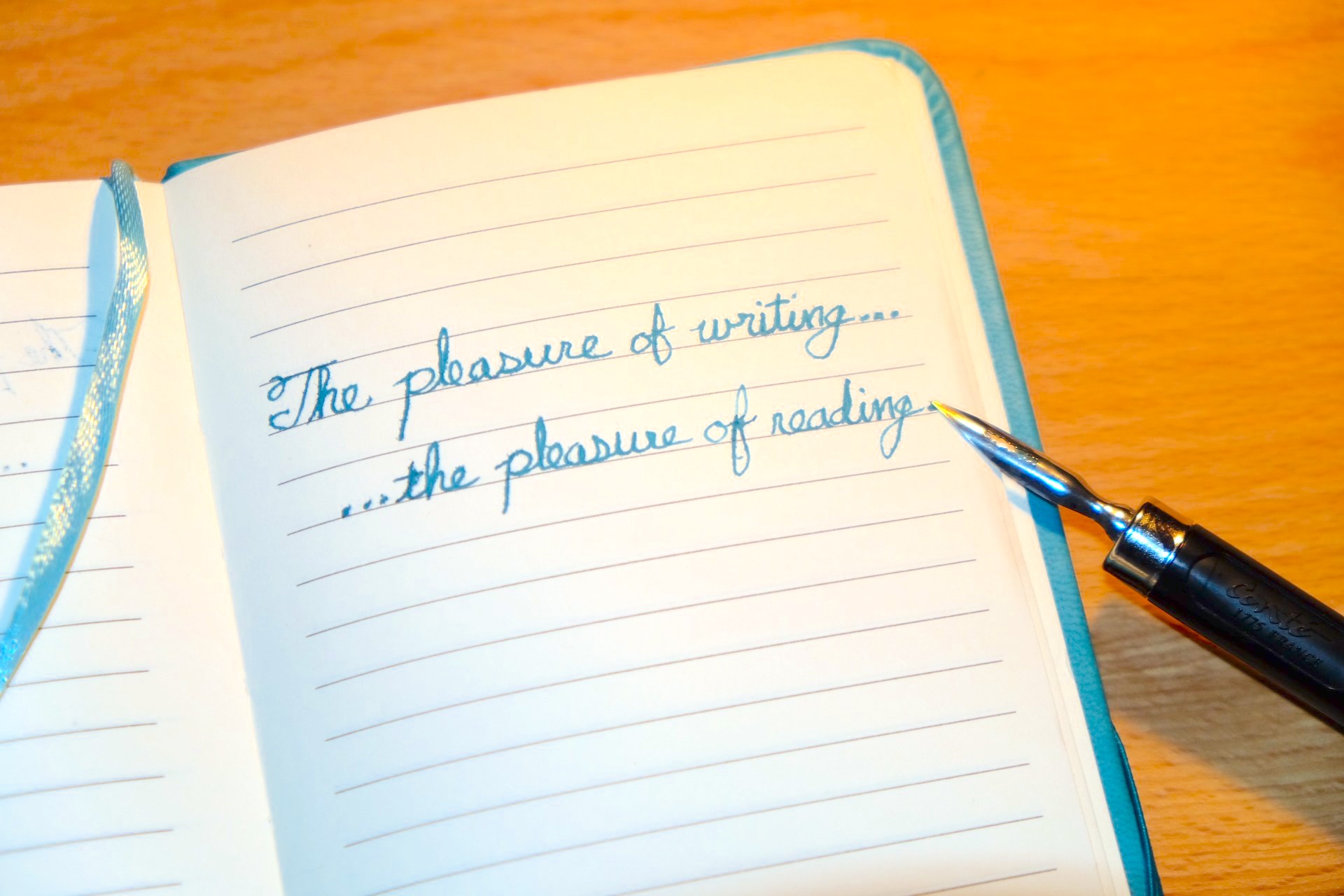 Writing poetry notebook journal pen writer