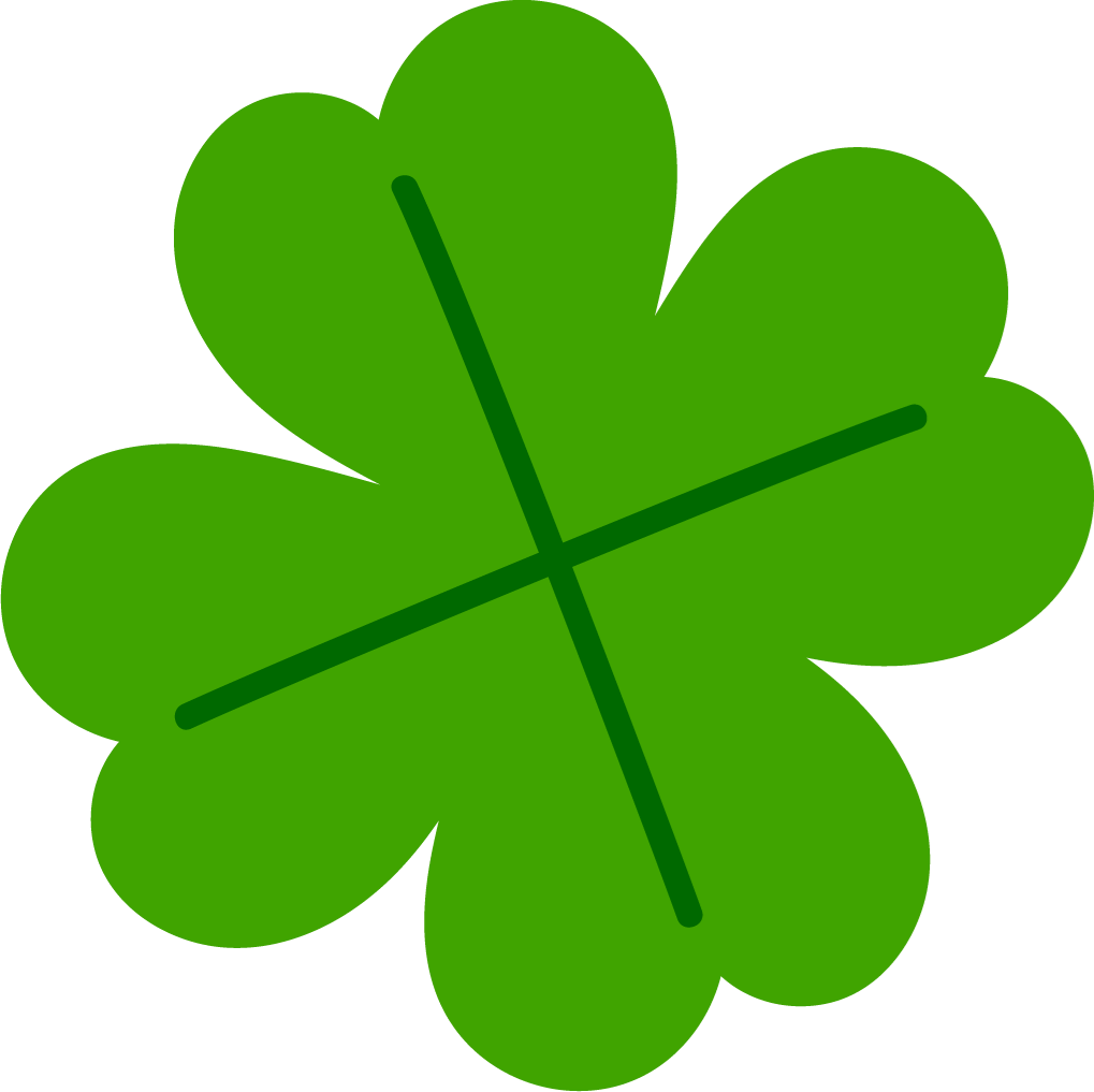 Icons - Four Leaf Clover - Green