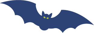 Blue Flying Bat