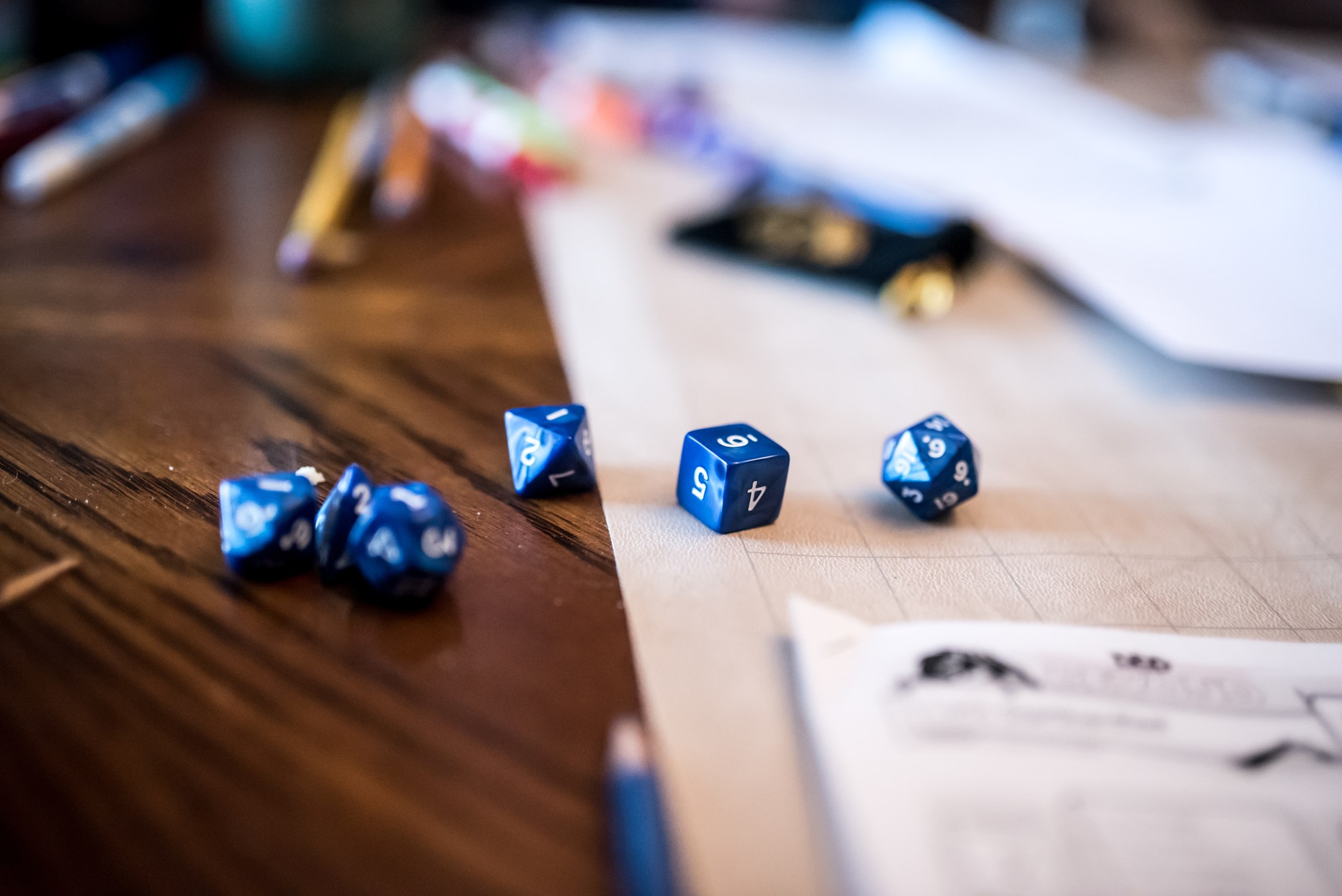 Board game dice set Board game dice set