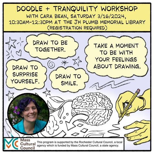 Doodle and Tranquility Workshop Flyer