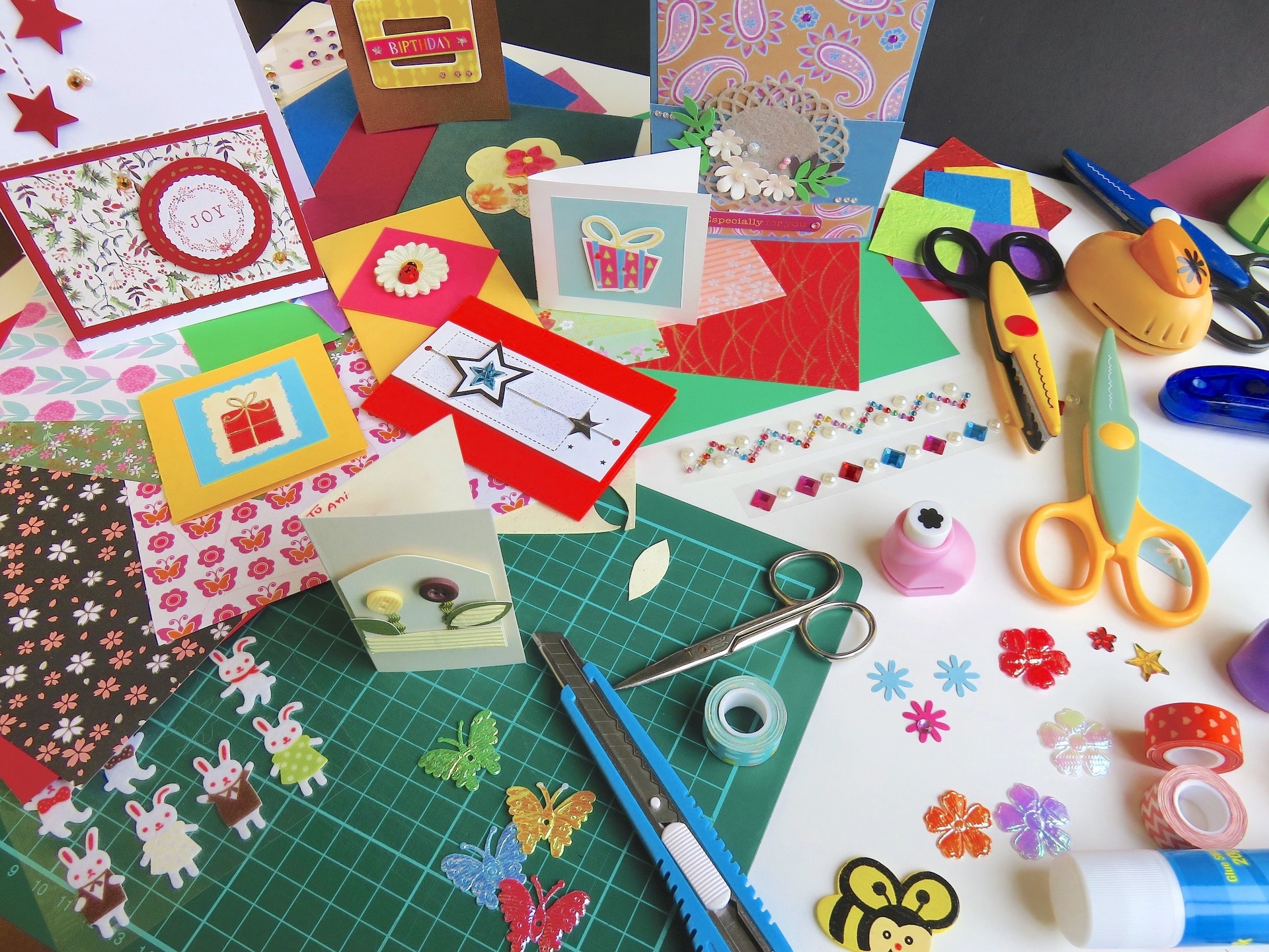 Card Making Craft Background