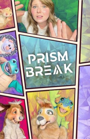 Colorful animal puppets