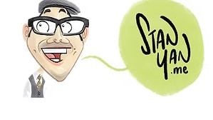 caricucature of the artist Stan Yan