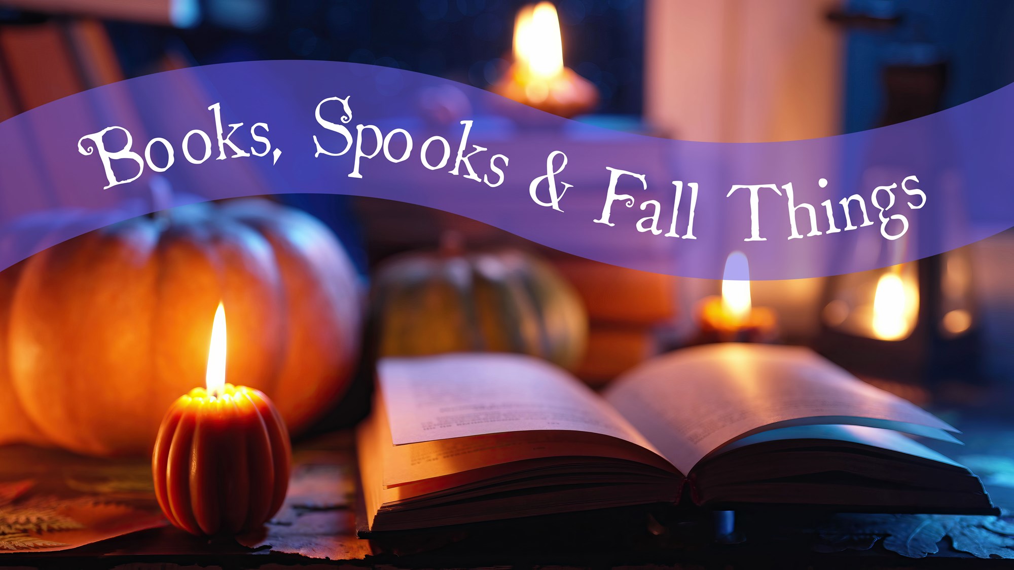 Books spooks & fall things