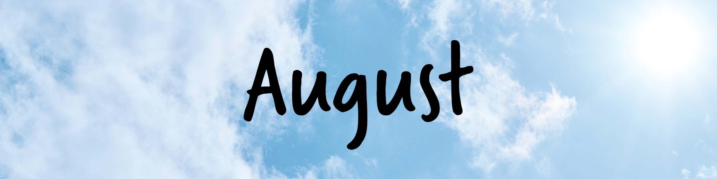 E-Blast Header - August