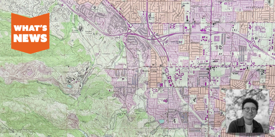 Map of south bay with author photo Map of south bay with author photo