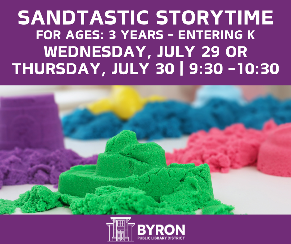 Piles of purple, green, pink and blue kinetic sand.