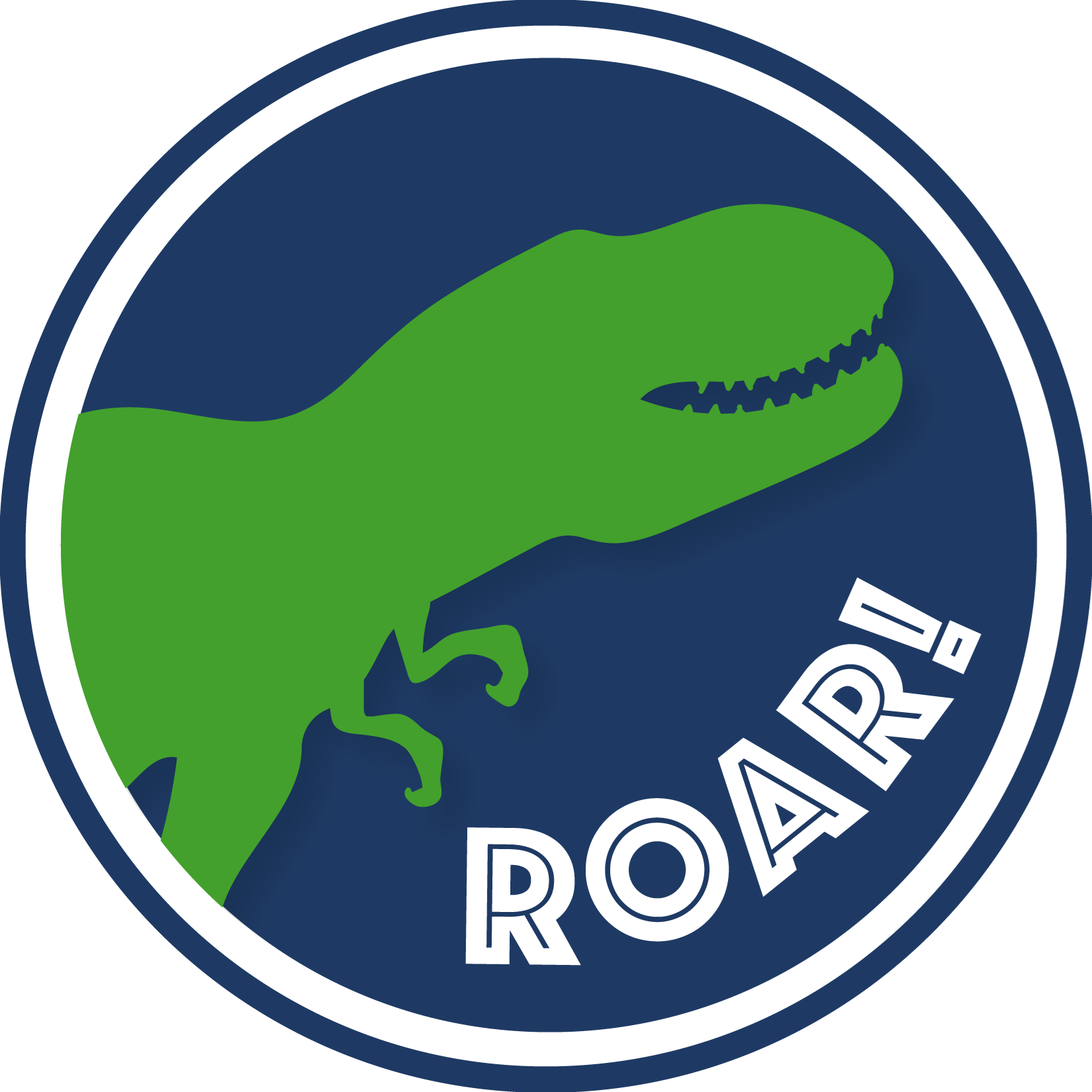 icons - dinosaurs tyrannosaurus rex circle