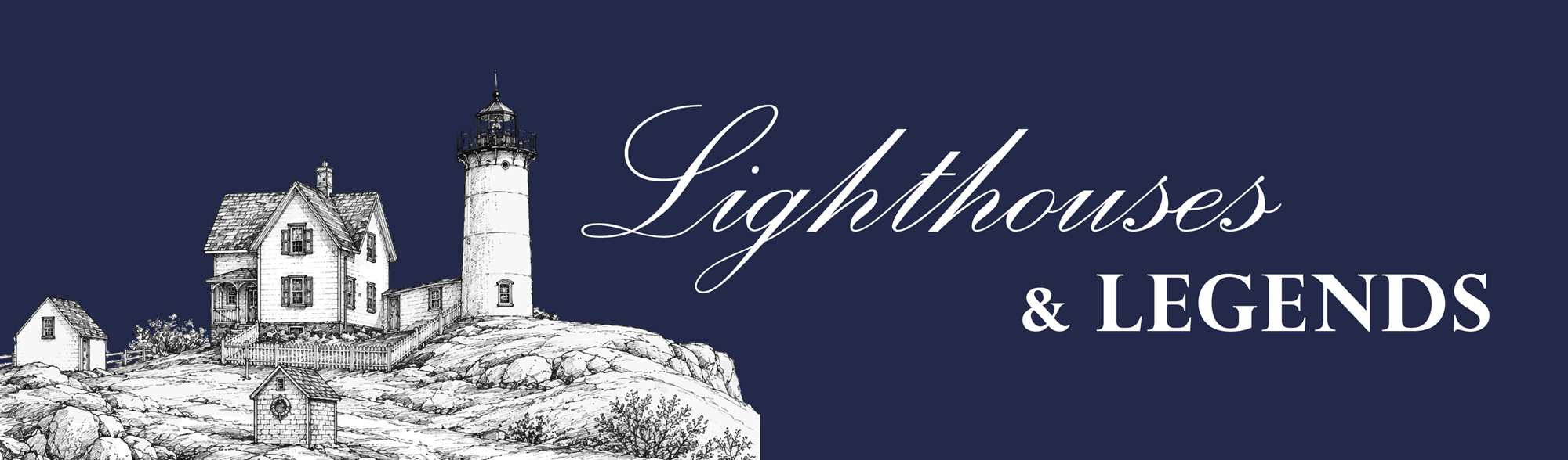 Nubble Lighthouse sketch 