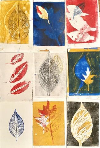 Leaf prints
