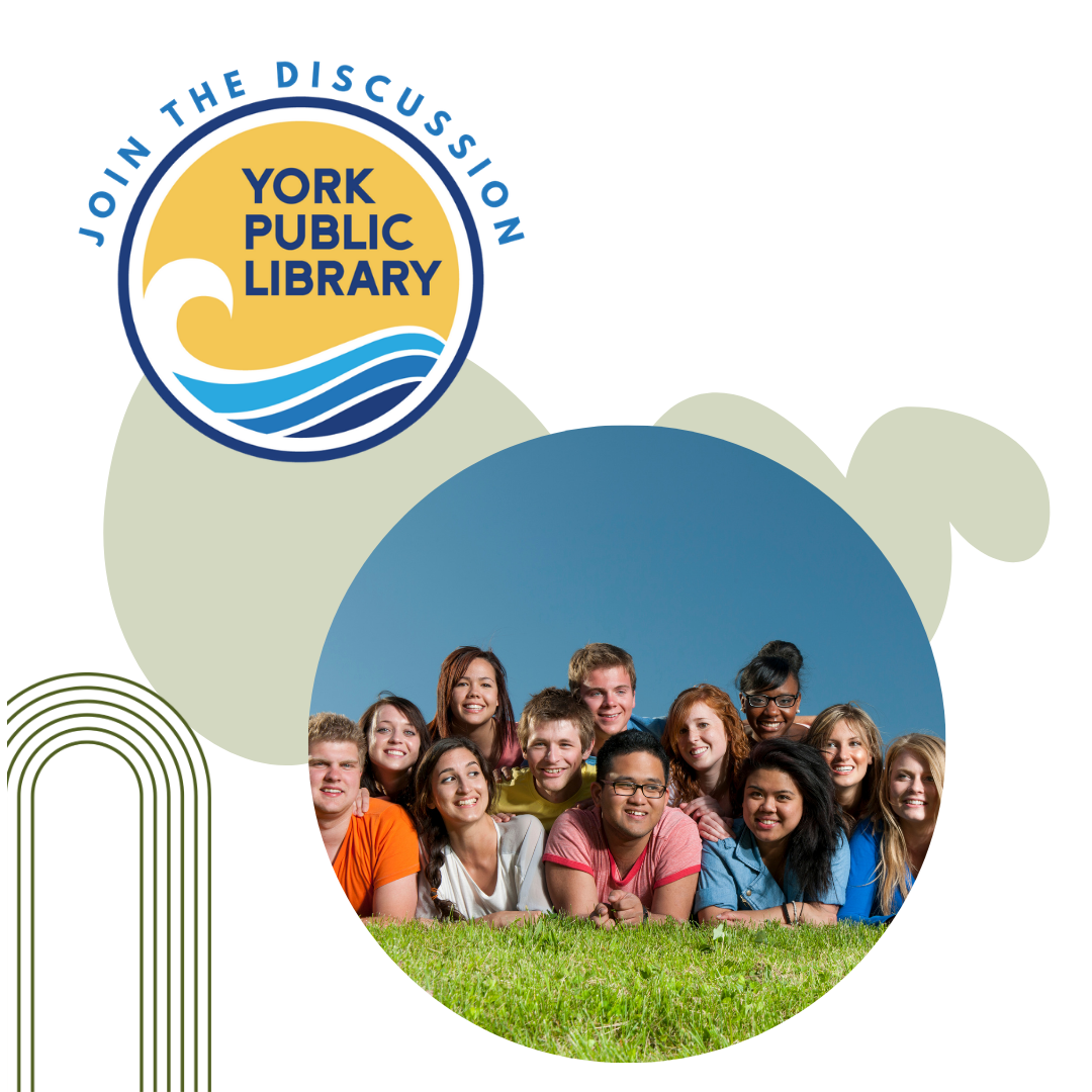 Join the Discussion YPL logo with an image of a group of teens hanging out on the grass