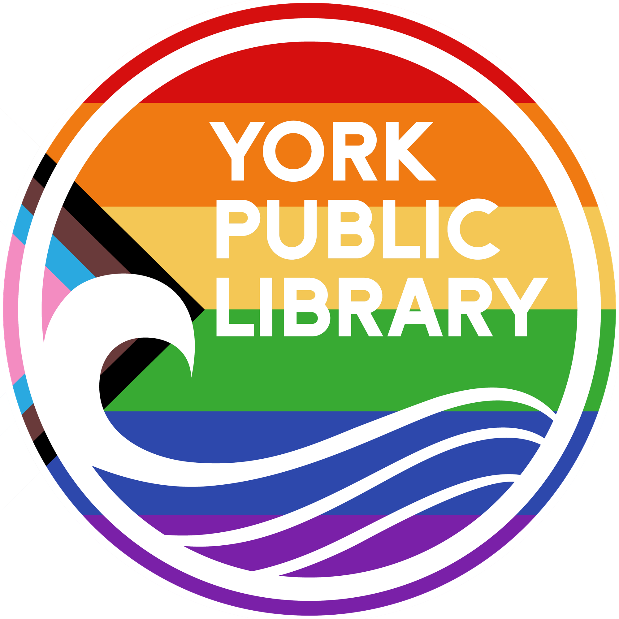 York Public Library Logo for Pride Month