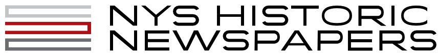 Logo for New York State Historica Newspapers.