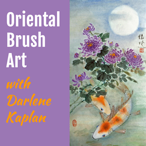 oriental brush art with darlene kaplan