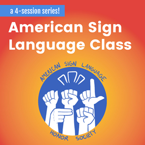 American Sign Language class