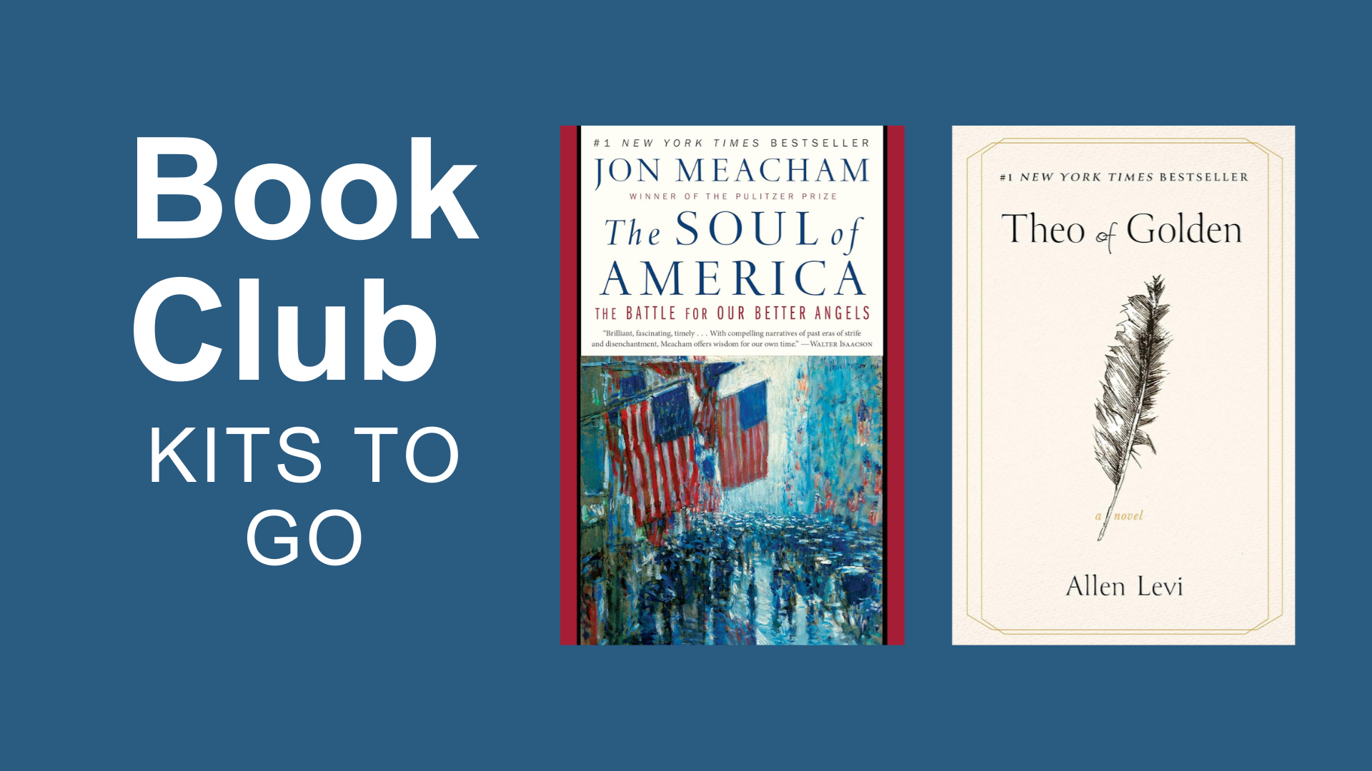 New Titles Book Club Kits to Go