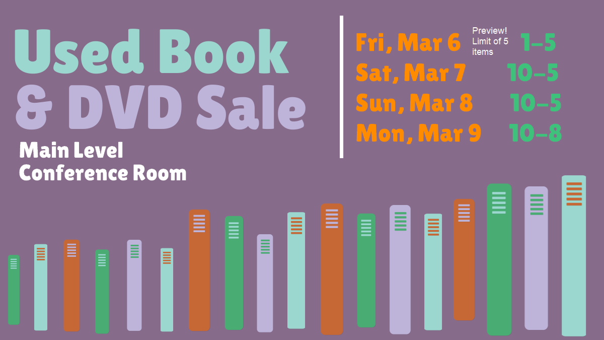 Used Book and DVD Sale