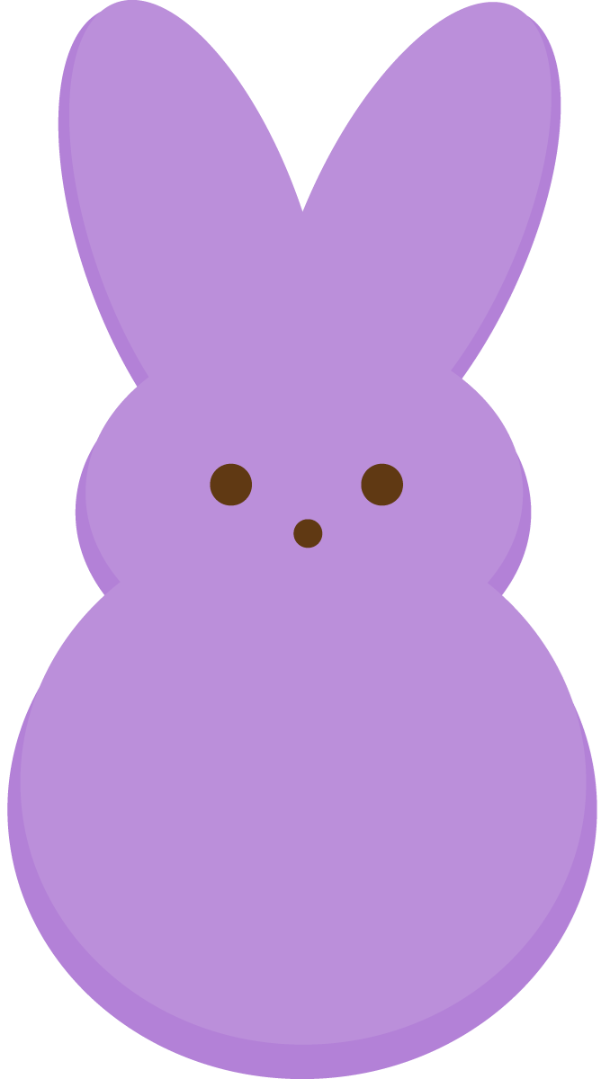 Icons - Easter Peeps - Purple