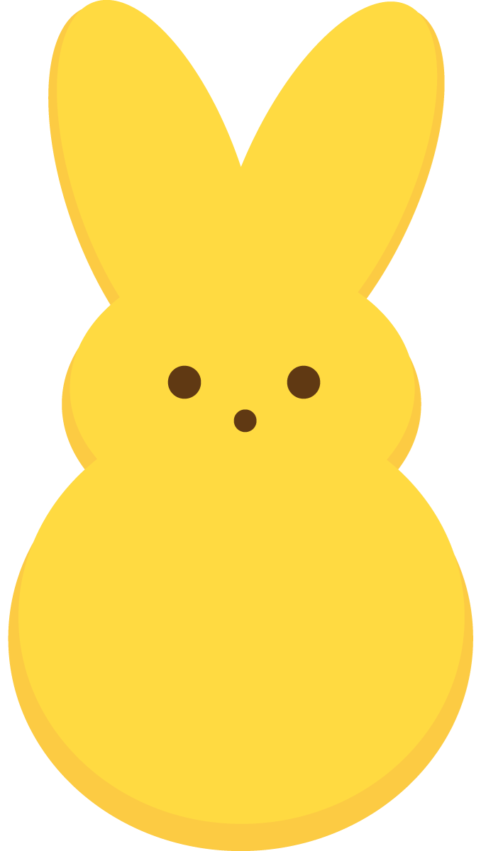 Icons - Easter Peeps - Yellow