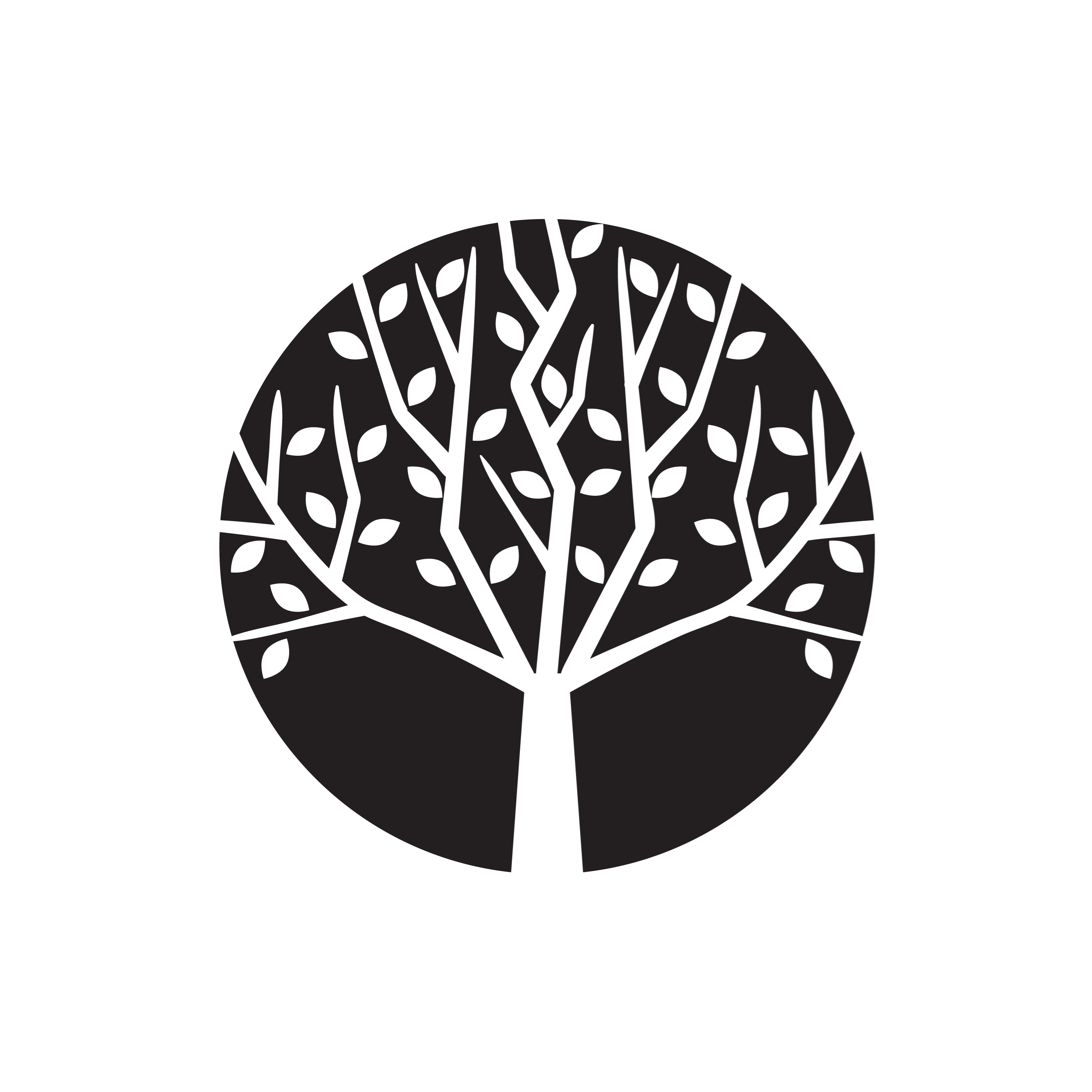 Icon - Tree 2 - Black