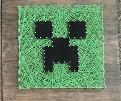 Minecraft String Art