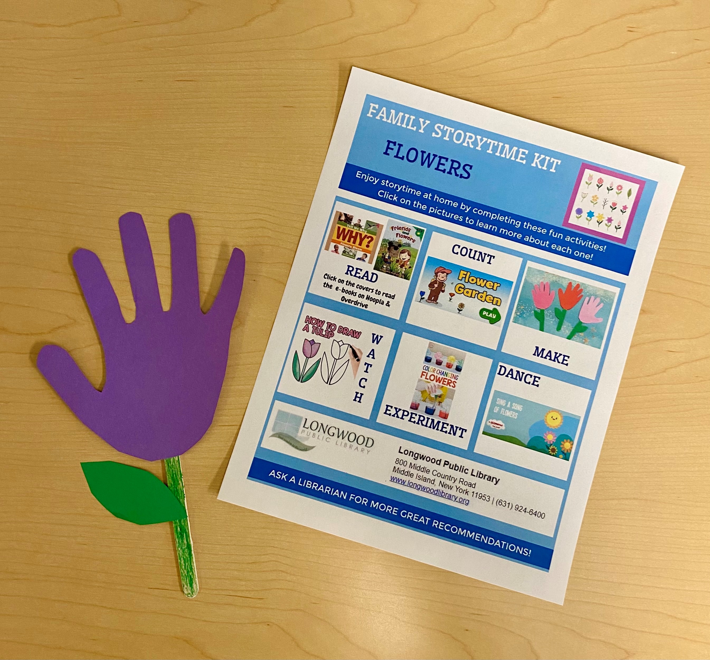 Family Storytime for Flowers